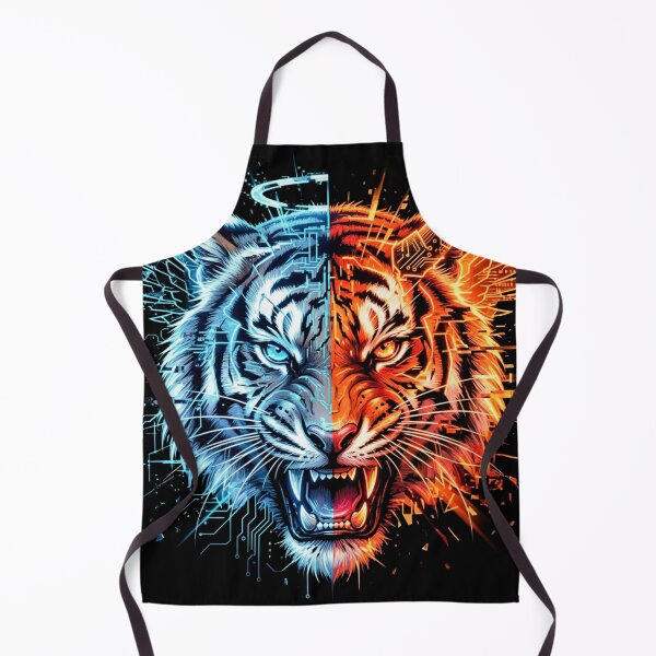 Item preview, Glitch Tiger designed and sold by Stickersdevelop.