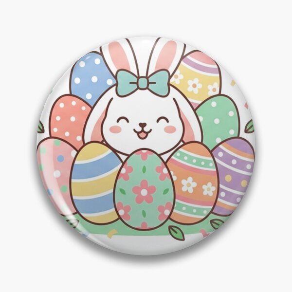 Item preview,   happy easter cute bunny designed and sold by  Mudikeys.