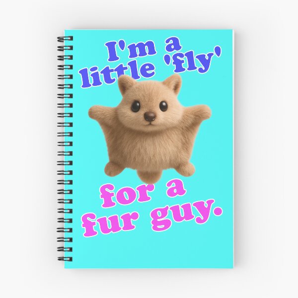 Item preview, I'm a Little Fly for a Fur Guy flying squirrel pun designed and sold by Mauswohn.