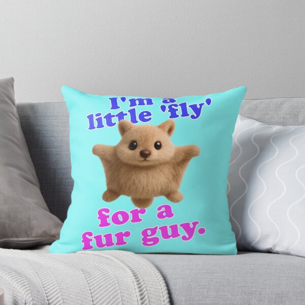 Item preview, I'm a Little Fly for a Fur Guy flying squirrel pun designed and sold by Mauswohn.