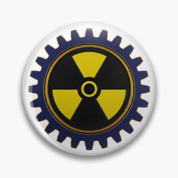 Item preview, Precision Engineered Gear & Radiation Symbol designed and sold by octozap.