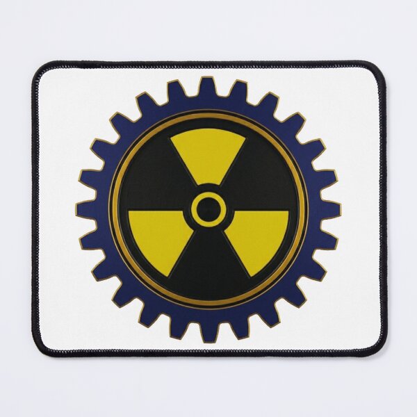 Item preview, Precision Engineered Gear & Radiation Symbol designed and sold by octozap.