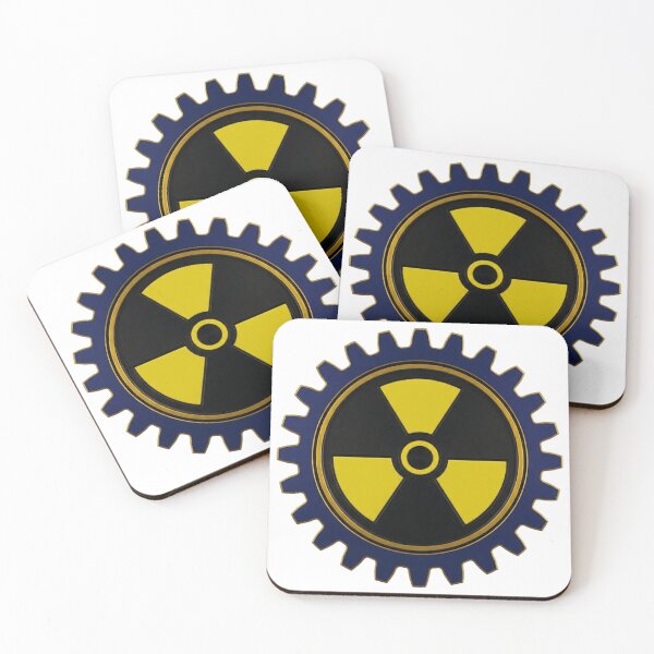 Item preview, Precision Engineered Gear & Radiation Symbol designed and sold by octozap.