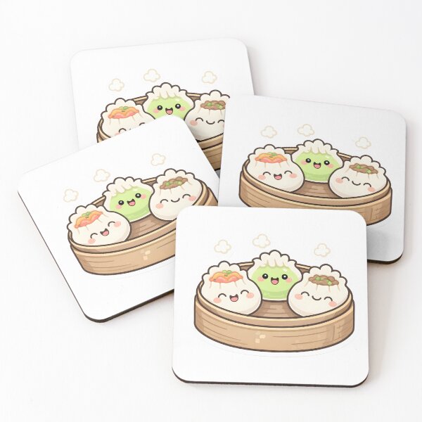 Item preview, Cute Dumpling Character – Kawaii Asian Food Sticker designed and sold by DesignEG.