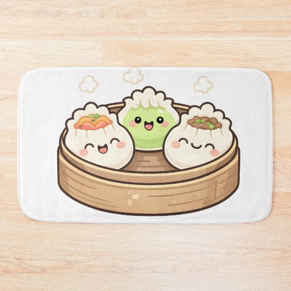 Item preview, Cute Dumpling Character – Kawaii Asian Food Sticker designed and sold by DesignEG.