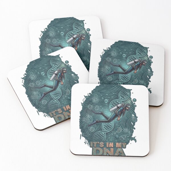 Item preview, It’s In My DNA – Scuba Diver Ocean Passion Graphic Shirt designed and sold by Brinevex Co..