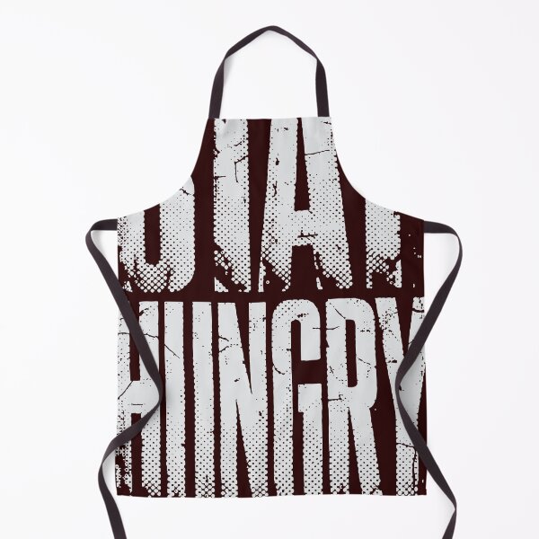 Item preview, Stay Hungry White Grunge Distressed Text on Black designed and sold by Dejbar.
