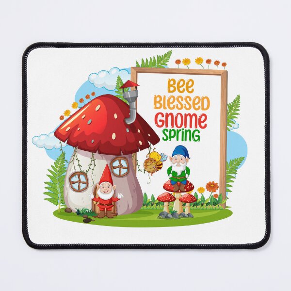 Item preview, Bee Blessed Gnome Spring designed and sold by BOONEEX.