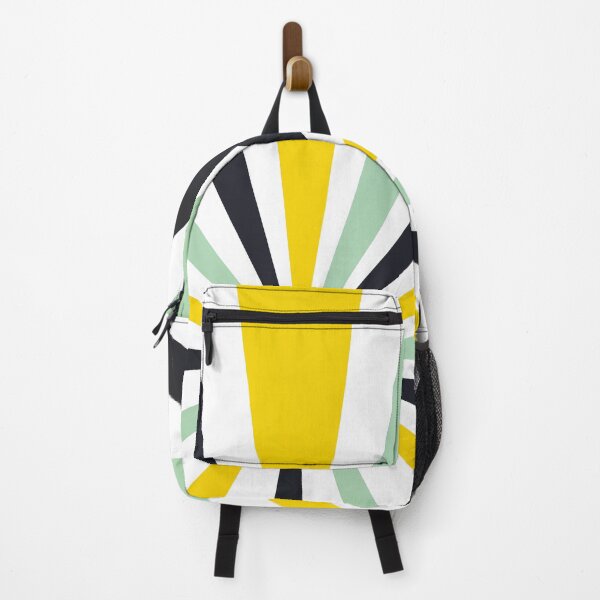 Item preview, Mid-Century Modern Sunburst Design In Green And Yellow designed and sold by DEC02.