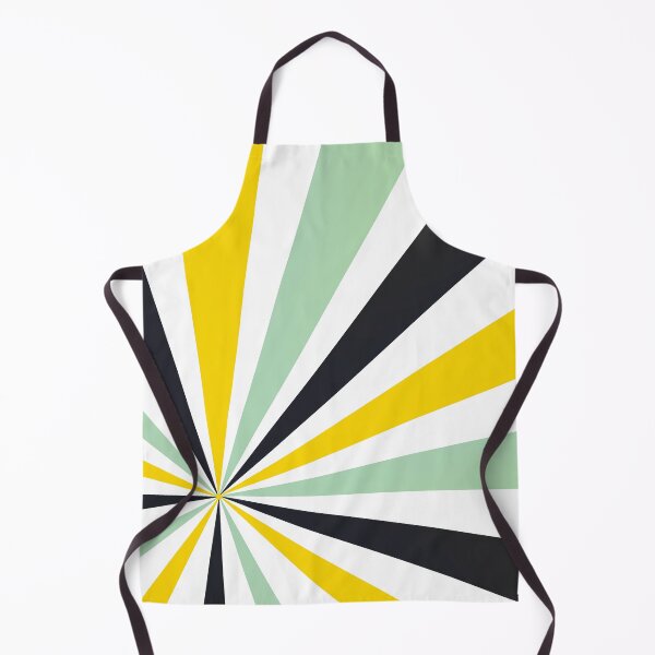 Item preview, Mid-Century Modern Sunburst Design In Green And Yellow designed and sold by DEC02.