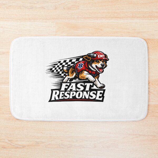 Item preview, Fast Response EMT Dog Paramedic First Responder Emergency Medical Design designed and sold by ClinicalHubs.