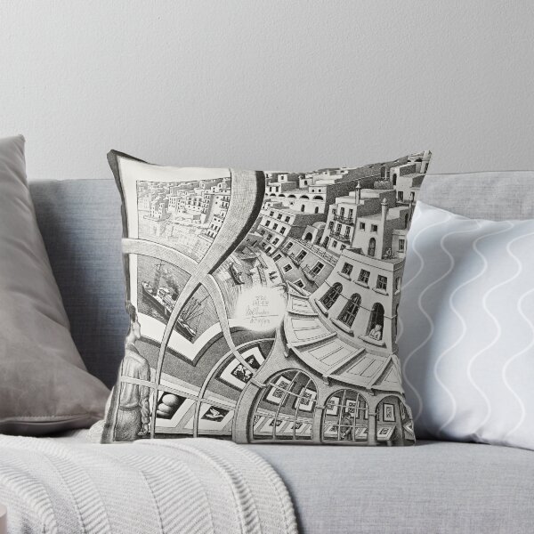Item preview, Maurits Escher, Print Gallery, Surrealism, Optical Illusion designed and sold by Artistic Gift Print.