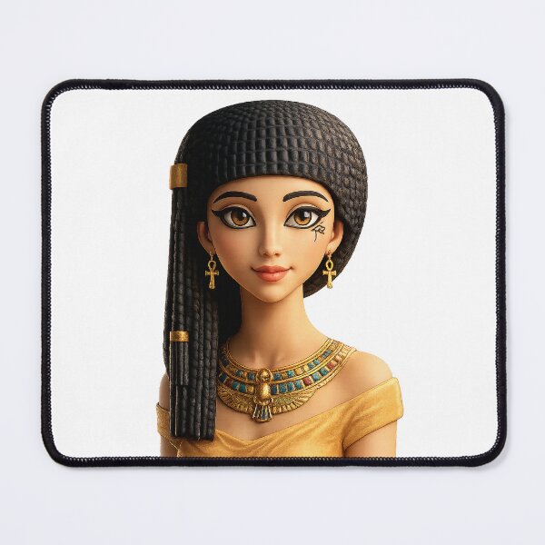 Item preview, Merit Amun – Stylized Ancient Egyptian Queen | Cute Pharaoh Princess Art designed and sold by TuyaArts.