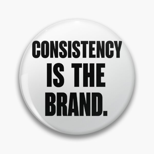 Item preview, Consistency is the Brand Entrepreneur Mindset Quote Minimalist Design designed and sold by guchieworldcollection.