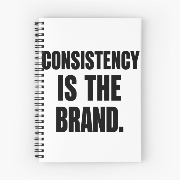 Item preview, Consistency is the Brand Entrepreneur Mindset Quote Minimalist Design designed and sold by guchieworldcollection.
