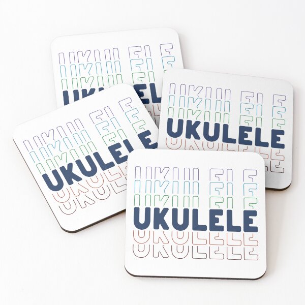 Item preview, Ukulele typography designed and sold by UkeverseGifts.