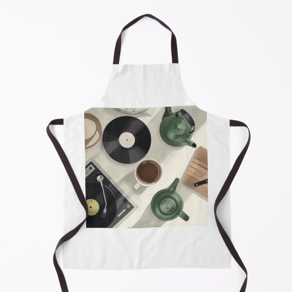 Item preview, Top View Coffee and Vinyl Morning designed and sold by TinyWarmThing.
