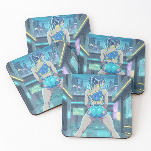 Item preview, Futuristic Fashion Anime Girl Art designed and sold by stereonut.