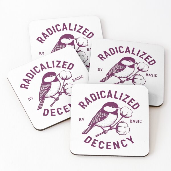 Item preview, Radicalized By Basic Decency Strengthens Voices For Social Justice designed and sold by SkeletonsDanger.
