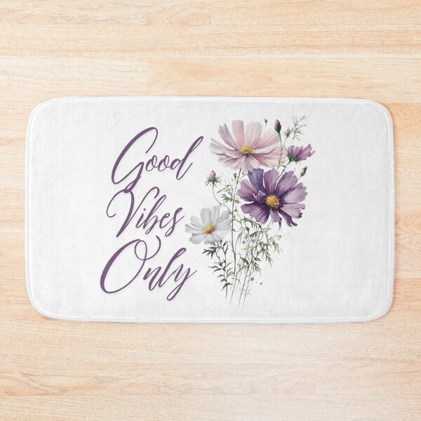 Item preview, Lovely Flower Design Good Vibes Only designed and sold by ANNAE*.