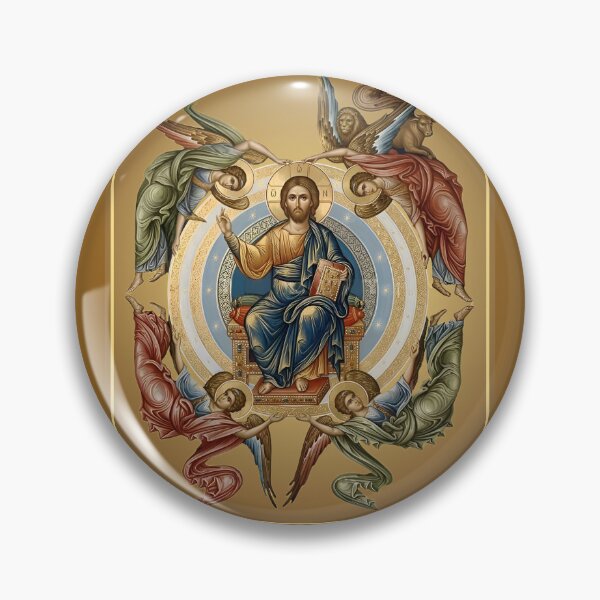 Item preview, Icon Christ Pantocrator, Savior in power, Orthodox icon designed and sold by orthodox-icon.