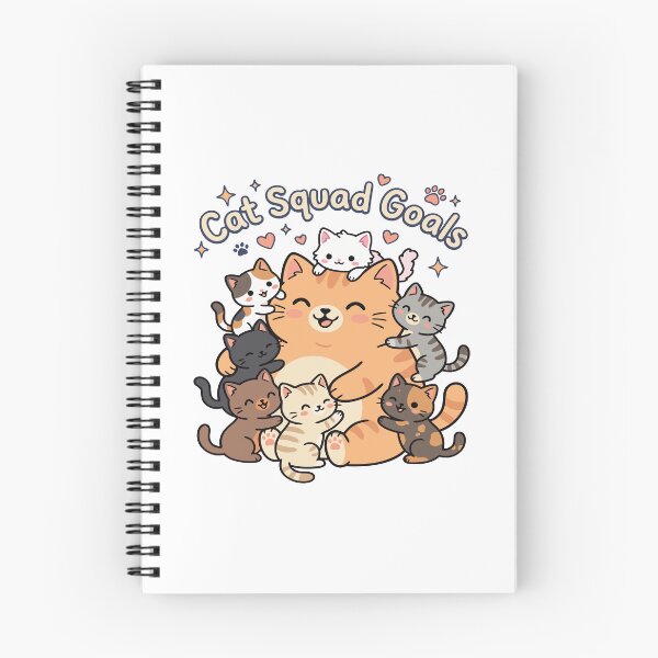 Item preview, Cat Squad Goals – Adorable Kawaii Kitten Lover designed and sold by DashBliss.