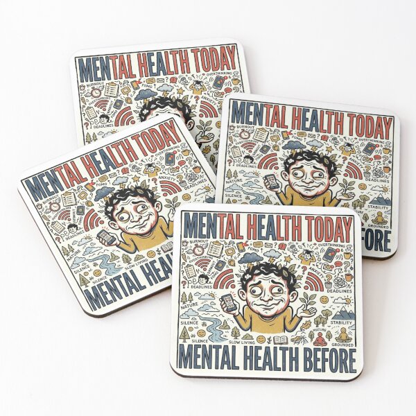 Item preview, Mental Health Today vs Before designed and sold by Imaginarium of Chaos falcon88 .