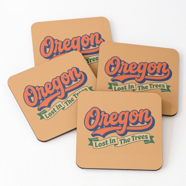 Item preview, Retro Oregon PNW Lost In The Trees Graphic designed and sold by Cozy-Old-Pub.