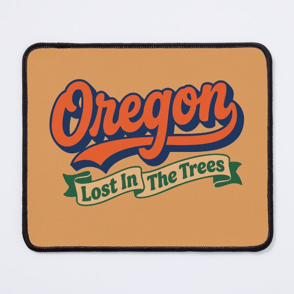 Item preview, Retro Oregon PNW Lost In The Trees Graphic designed and sold by Cozy-Old-Pub.