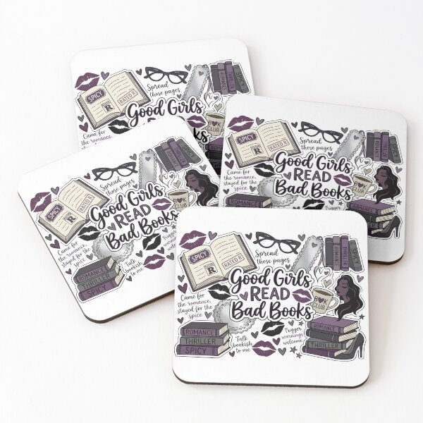 Item preview, Good Girls Read Bad Books Spicy Romance Design designed and sold by mademouthy.