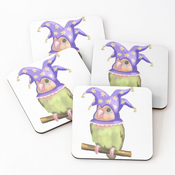 Item preview, Parakeet dressed as a clown designed and sold by ntelier.