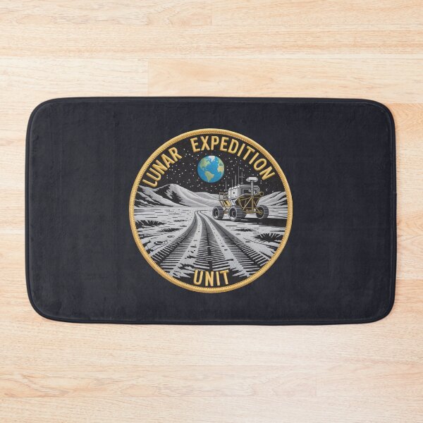 Item preview, Lunar Expedition Unit Moon Mission Space Patch designed and sold by SplashTastic.