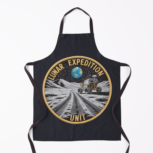Item preview, Lunar Expedition Unit Moon Mission Space Patch designed and sold by SplashTastic.
