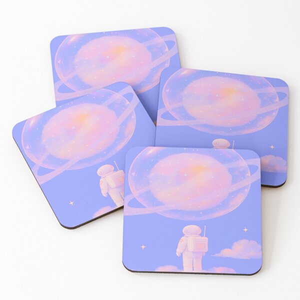 Item preview, An astronaut in a glittering scene designed and sold by saly55887.