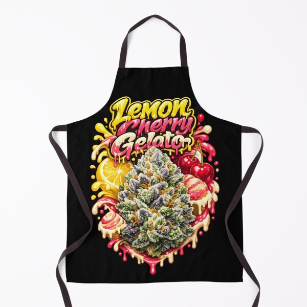 Item preview, Lemon Cherry Gelato Graffiti Print | Citrus Cherry Creamy Hybrid Typography | Balanced 420 designed and sold by WAUZ.