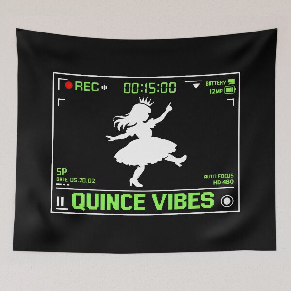 Item preview, Quinceañera Quince Vibes Y2K Aesthetic Tech Nostalgia designed and sold by SplashTastic.