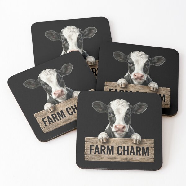 Item preview, Farm Charm Cute Calf Sticker designed and sold by EimSol.