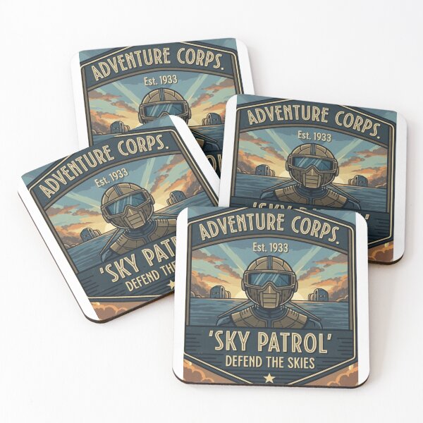 Item preview, Adventure Corps. Sky Patrol 1 Sticker T-shirt designed and sold by ChiefAmbition71.