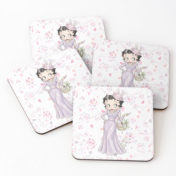 Item preview, Cute Betty Boop With Easter Basket designed and sold by LyssasMindArt.