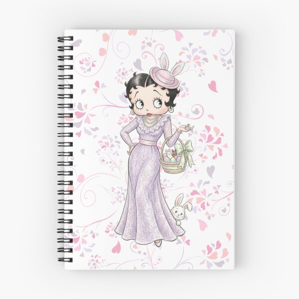 Item preview, Cute Betty Boop With Easter Basket designed and sold by LyssasMindArt.