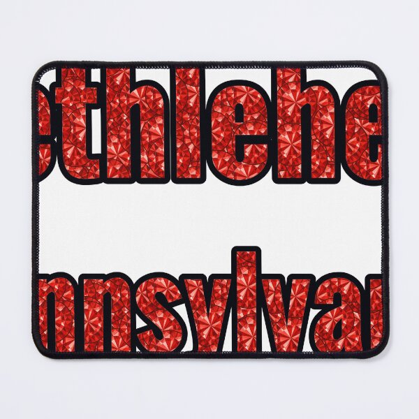 Item preview, Bethlehem Pennsylvania City Name With Red Rhinestone designed and sold by TheIconSmith.