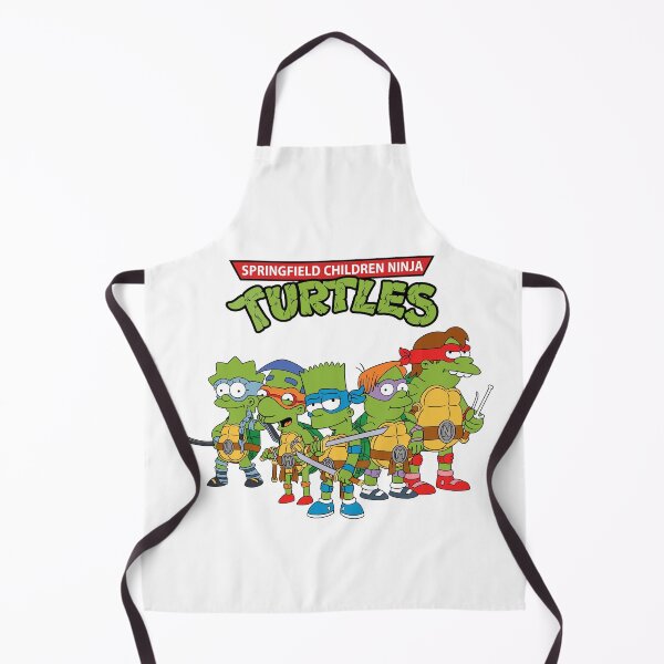 Item preview, The Simpsons-Springfield Ninja Turtles: Ultimate Retro Mashup designed and sold by Krasnovaovaova.