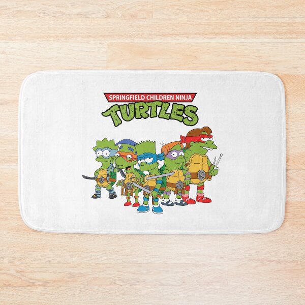 Item preview, The Simpsons-Springfield Ninja Turtles: Ultimate Retro Mashup designed and sold by Krasnovaovaova.