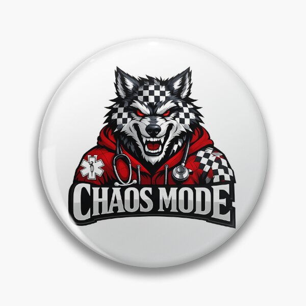 Item preview, Chaos Mode EMT Paramedic First Responder Emergency Medical Dark Design designed and sold by ClinicalHubs.