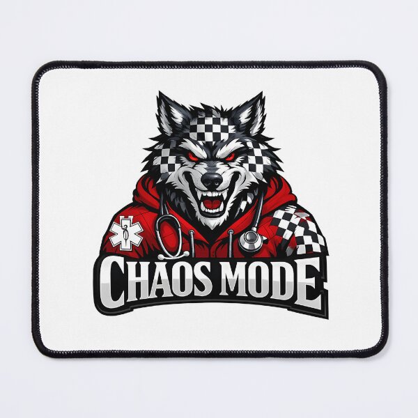 Item preview, Chaos Mode EMT Paramedic First Responder Emergency Medical Dark Design designed and sold by ClinicalHubs.