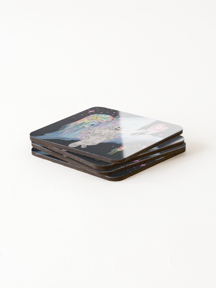 Thumbnail 4 of 5, Coasters (Set of 4), Isolation designed and sold by Aria-RX.