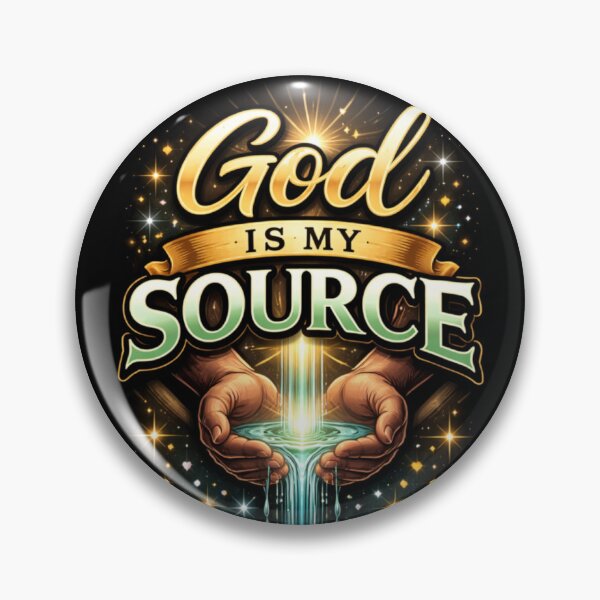 Item preview, God Is My Source designed and sold by NgaeDesign.