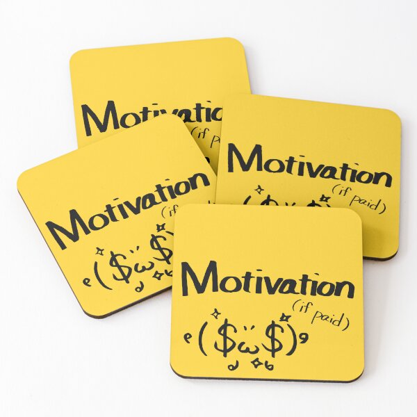 Item preview, Motivation (If Paid) – Funny Work Humor Design designed and sold by TexSta.