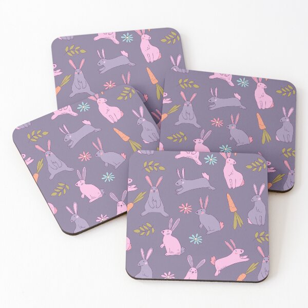 Item preview, Cute Bunny Pattern, Rabbit Seamless Design, Playful Easter Print, Spring Repeat Pattern designed and sold by anyramagic.