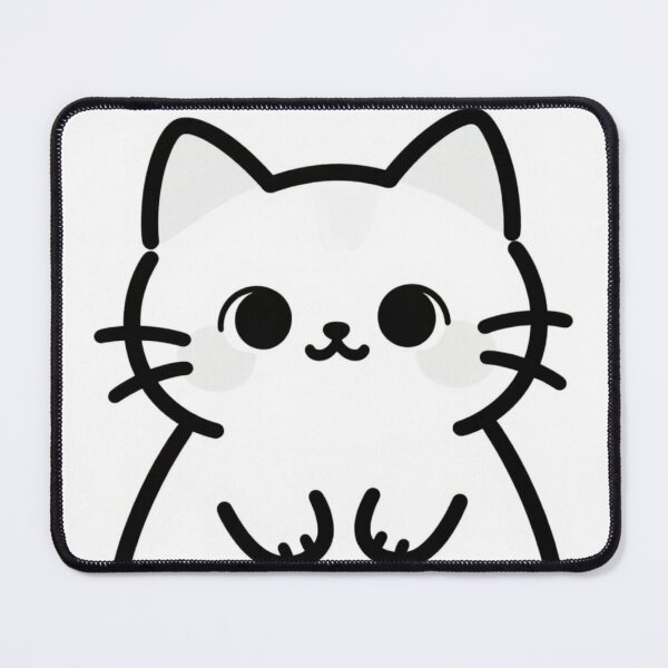 Item preview, black and white cat  designed and sold by Shazzi_shop.